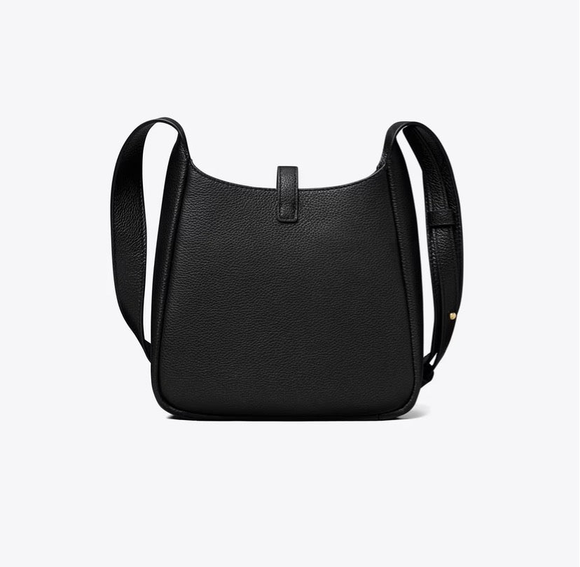 TORY BURCH MILLER SWING CROSSBODY BAG  -  black