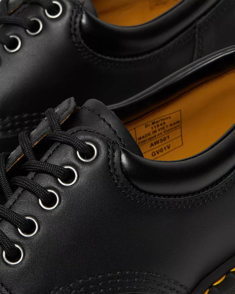 Dr. Martens 8053 Nappa Leather Casual Shoes  -  Black — Nappa Leather