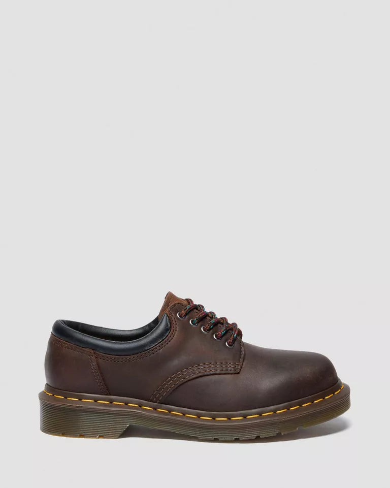 Dr. Martens 8053 Crazy Horse Leather Casual Shoes  -  Dark Brown — Crazy Horse