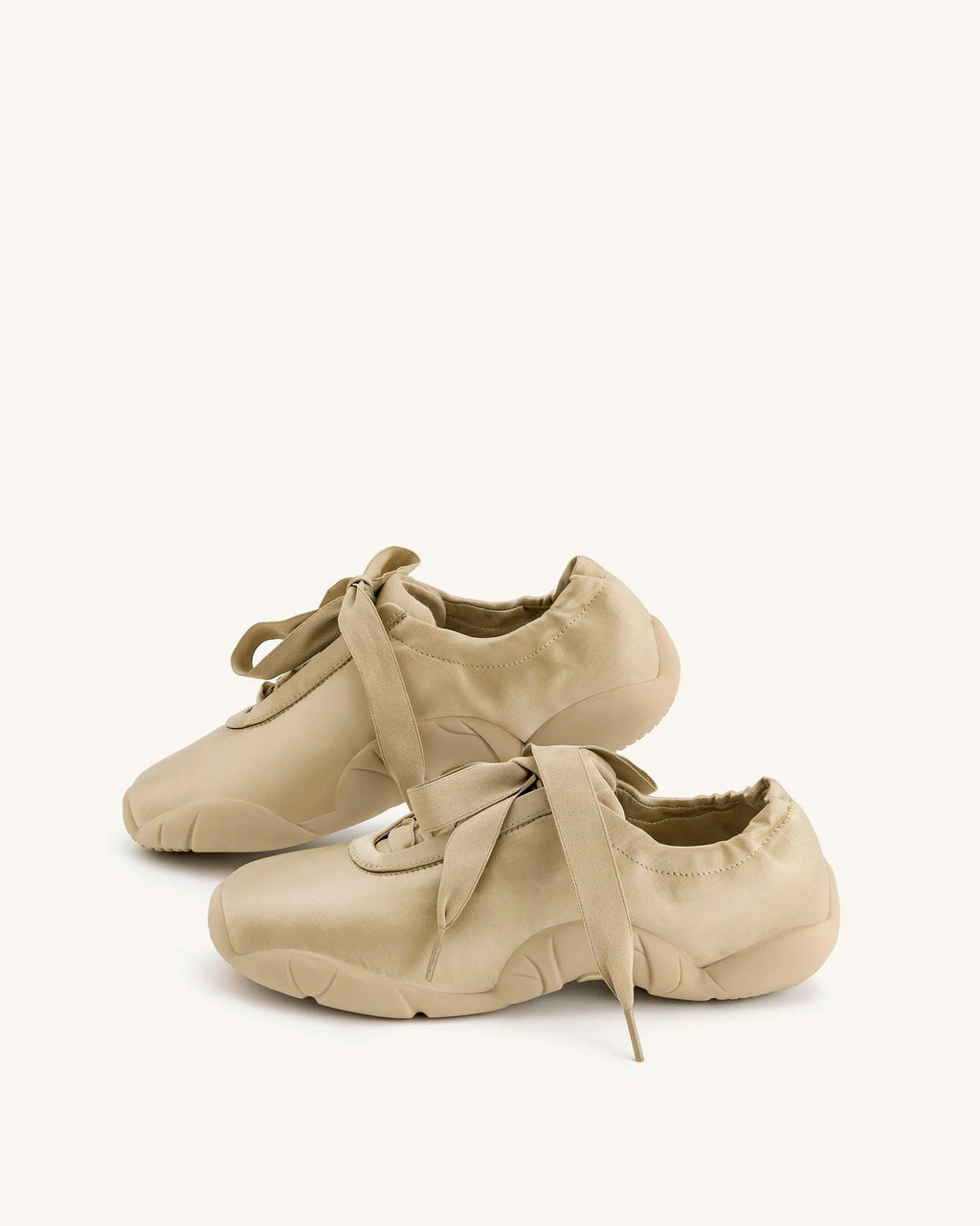 JW PEI Flavia Ballerina Sneakers - Brown