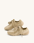 JW PEI Flavia Ballerina Sneakers - Brown