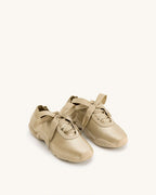 JW PEI Flavia Ballerina Sneakers - Brown