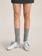 JW PEI Flavia Ballerina Sneakers - Silver