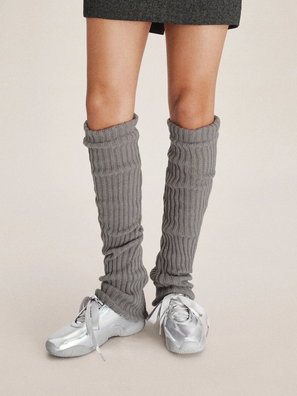 JW PEI Flavia Ballerina Sneakers - Silver