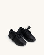JW PEI Flavia Ballerina Sneakers - Black