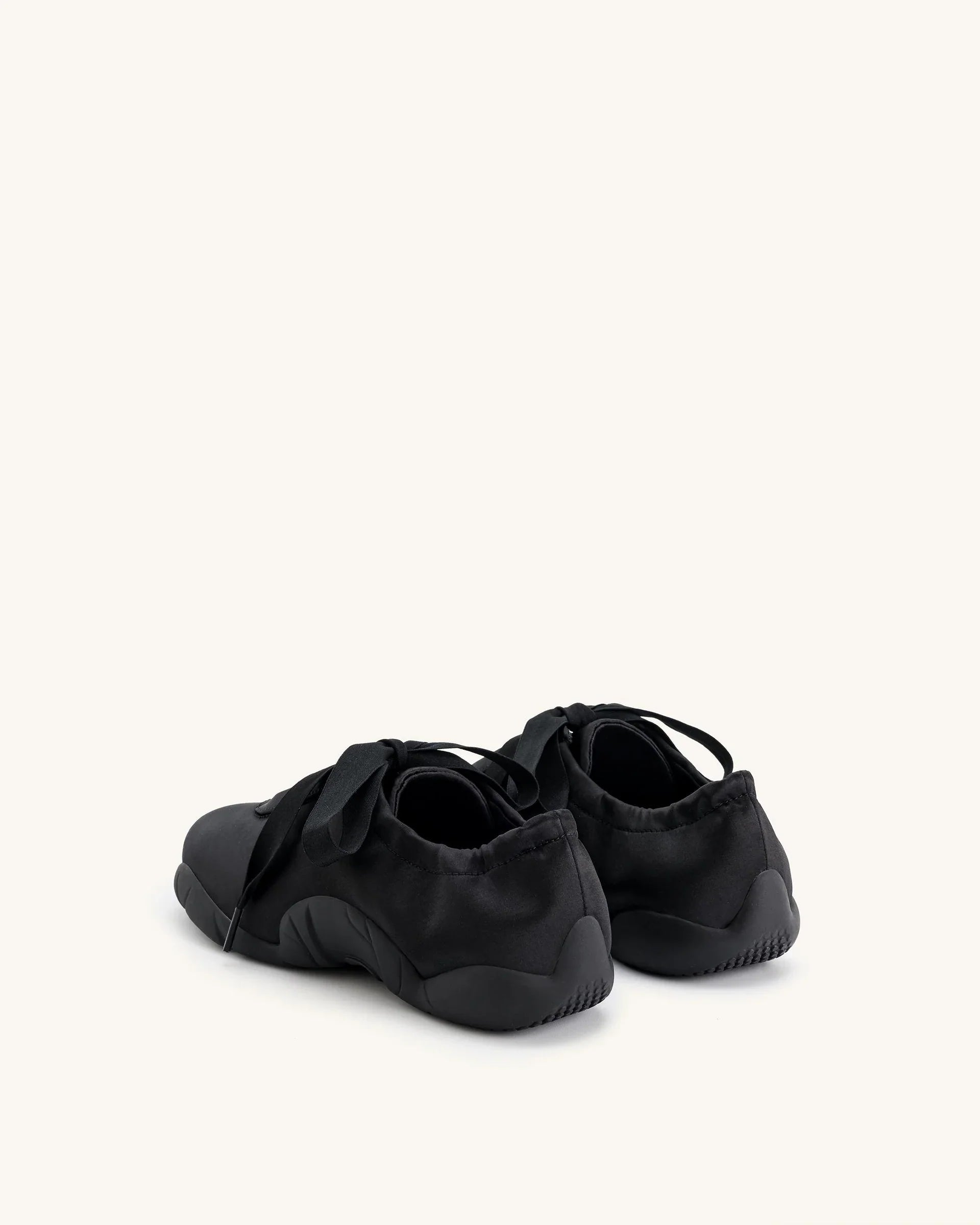 JW PEI Flavia Ballerina Sneakers - Black