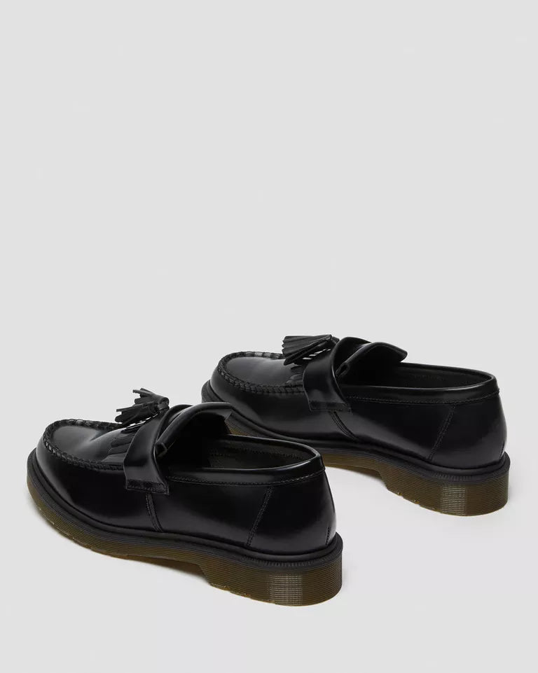 Dr.Martens Adrian Smooth  -  Black — Polished Smooth
