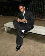 Dr.Martens Adrian Smooth  -  Black — Polished Smooth