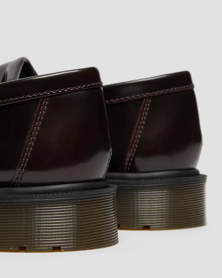 Dr. Martens Adrian Arcadia Leather Tassel Loafers  -  Cherry Red — Arcadia