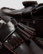 Dr. Martens Adrian Arcadia Leather Tassel Loafers  -  Cherry Red — Arcadia