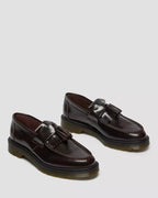 Dr. Martens Adrian Arcadia Leather Tassel Loafers  -  Cherry Red — Arcadia
