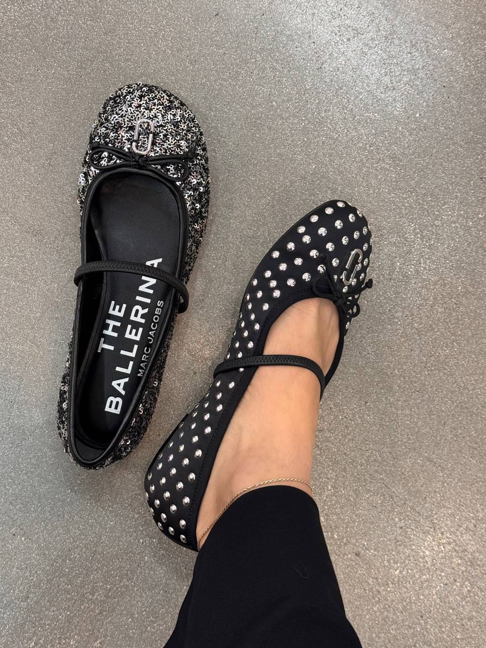 Marc Jacobs The Studded Sabrina Ballerina