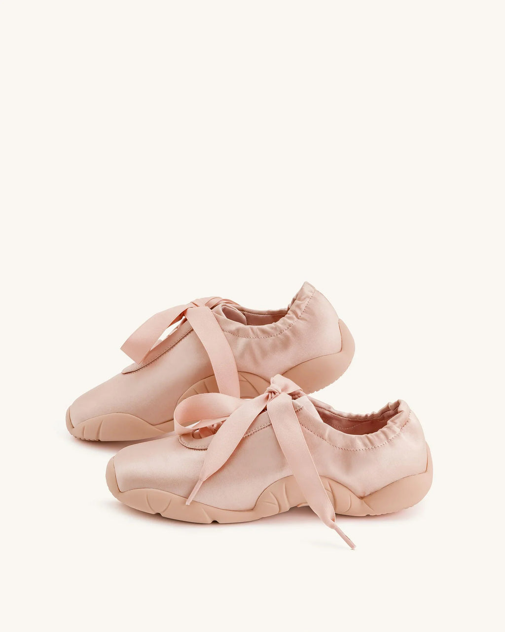 JW PEI Flavia Ballerina Sneakers - Pink