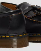 Dr. Martens Adrian Made in England Vintage Leather Tassel Loafers  -  Black — Quilon