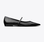 TORY BURCH DOUBLE T BUCKLE MARY JANE   -  Perfect Black