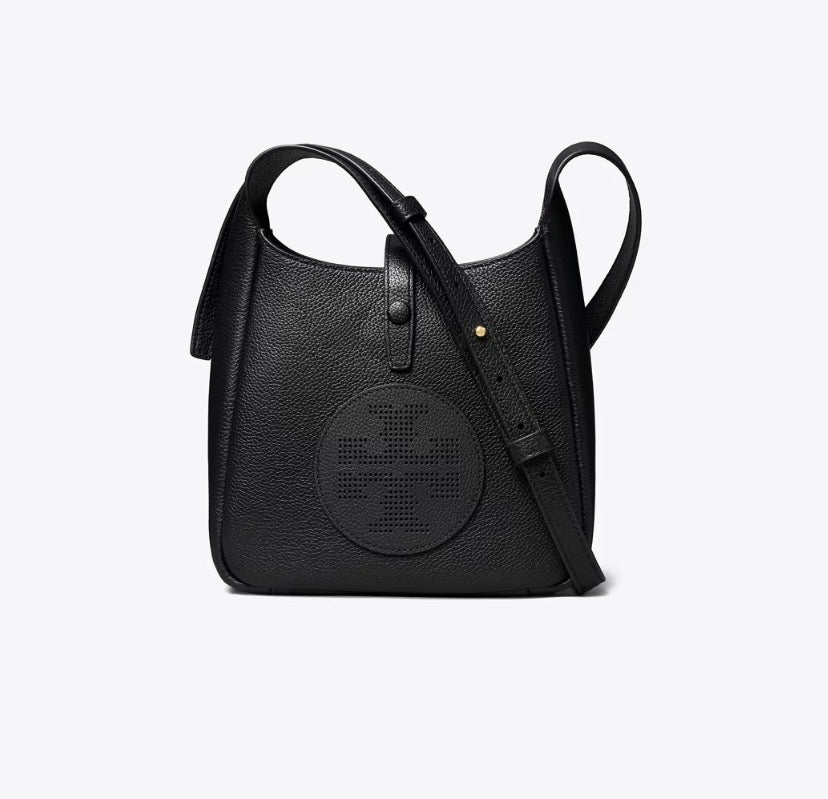 TORY BURCH MILLER SWING CROSSBODY BAG  -  black