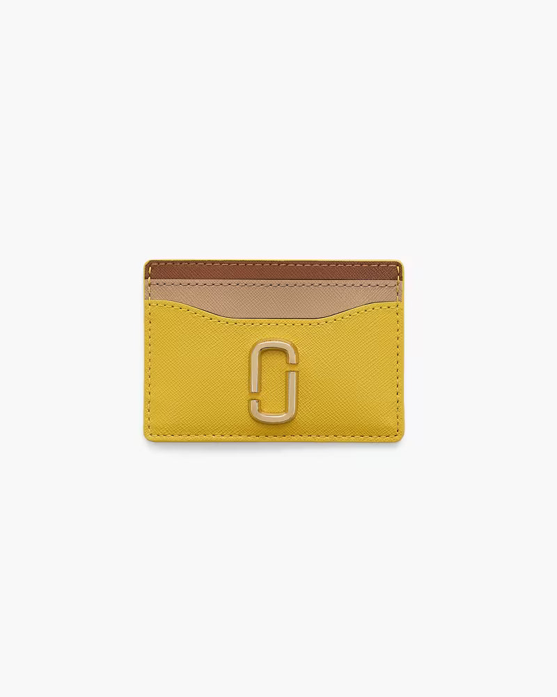 Marc Jacobs The Utility Snapshot Card Case  -  joy yellow multi
