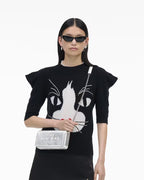 Marc Jacobs The Metallic Leather Chain Mini Bag