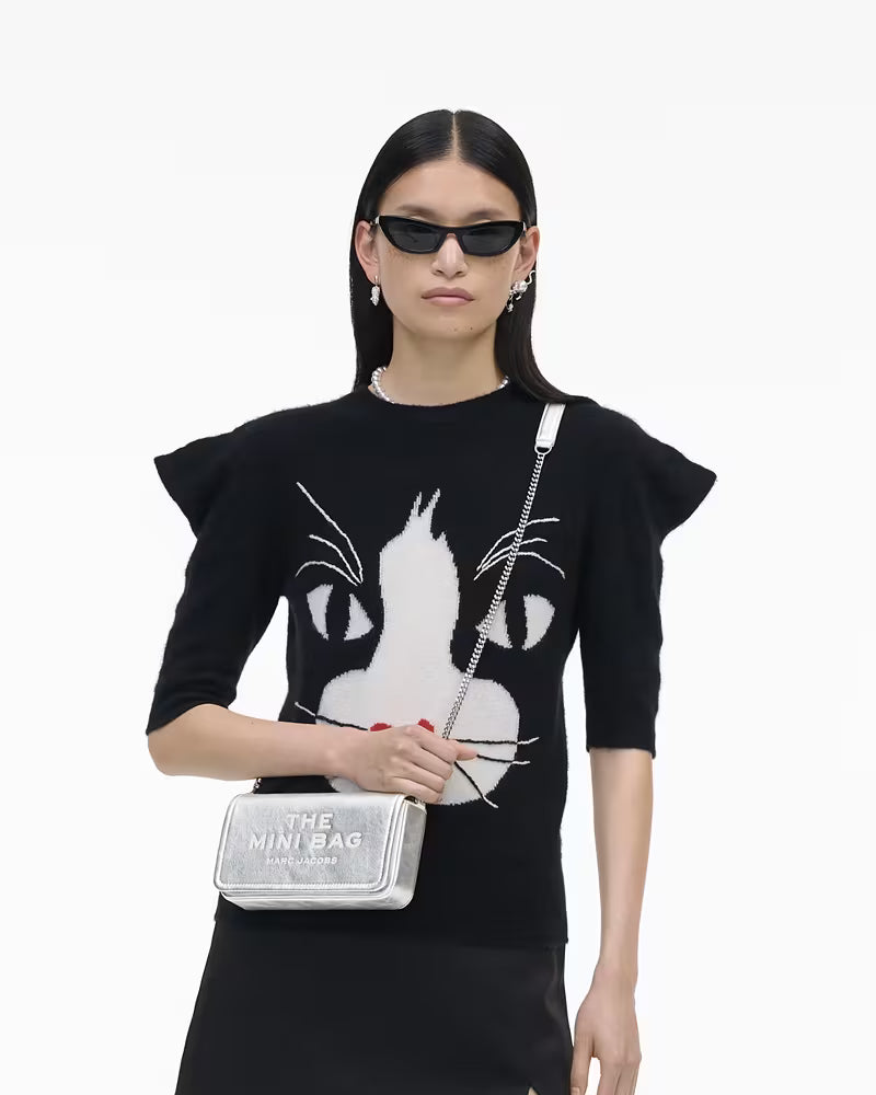 Marc Jacobs The Metallic Leather Chain Mini Bag