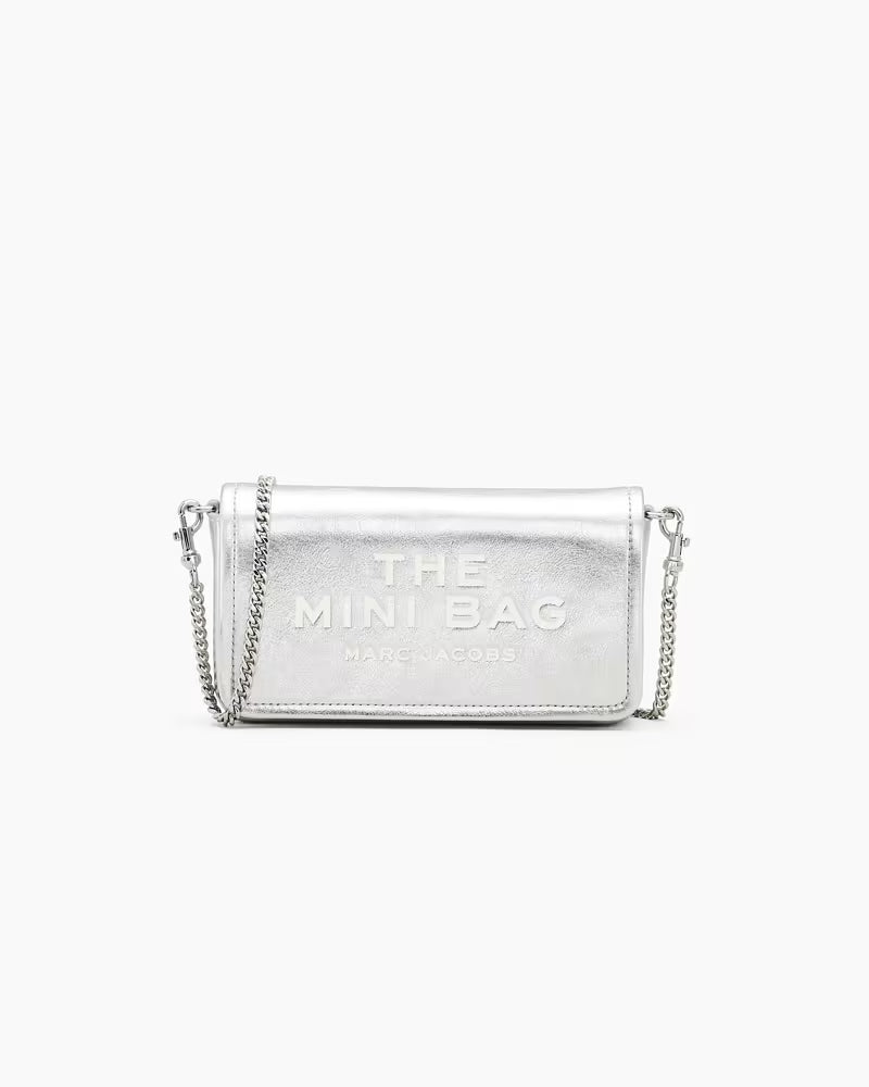 Marc Jacobs The Metallic Leather Chain Mini Bag