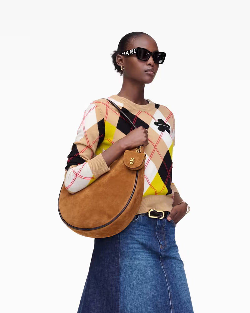 Marc Jacobs The Suede Large Dual Hobo