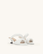JW PEI Sara Mule - White