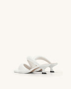 JW PEI Sara Mule - White