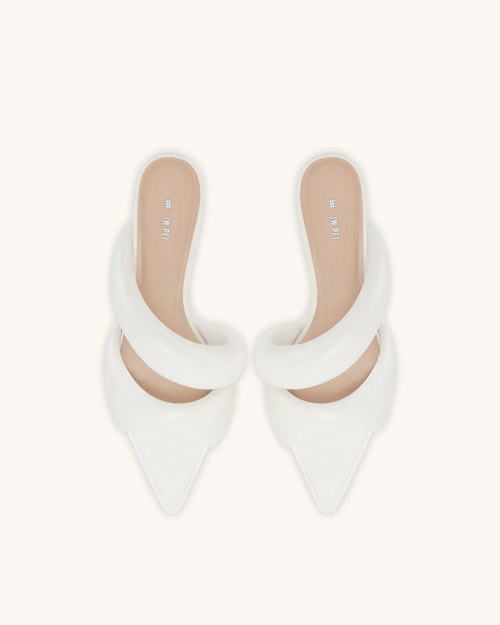 JW PEI Sara Mule - White