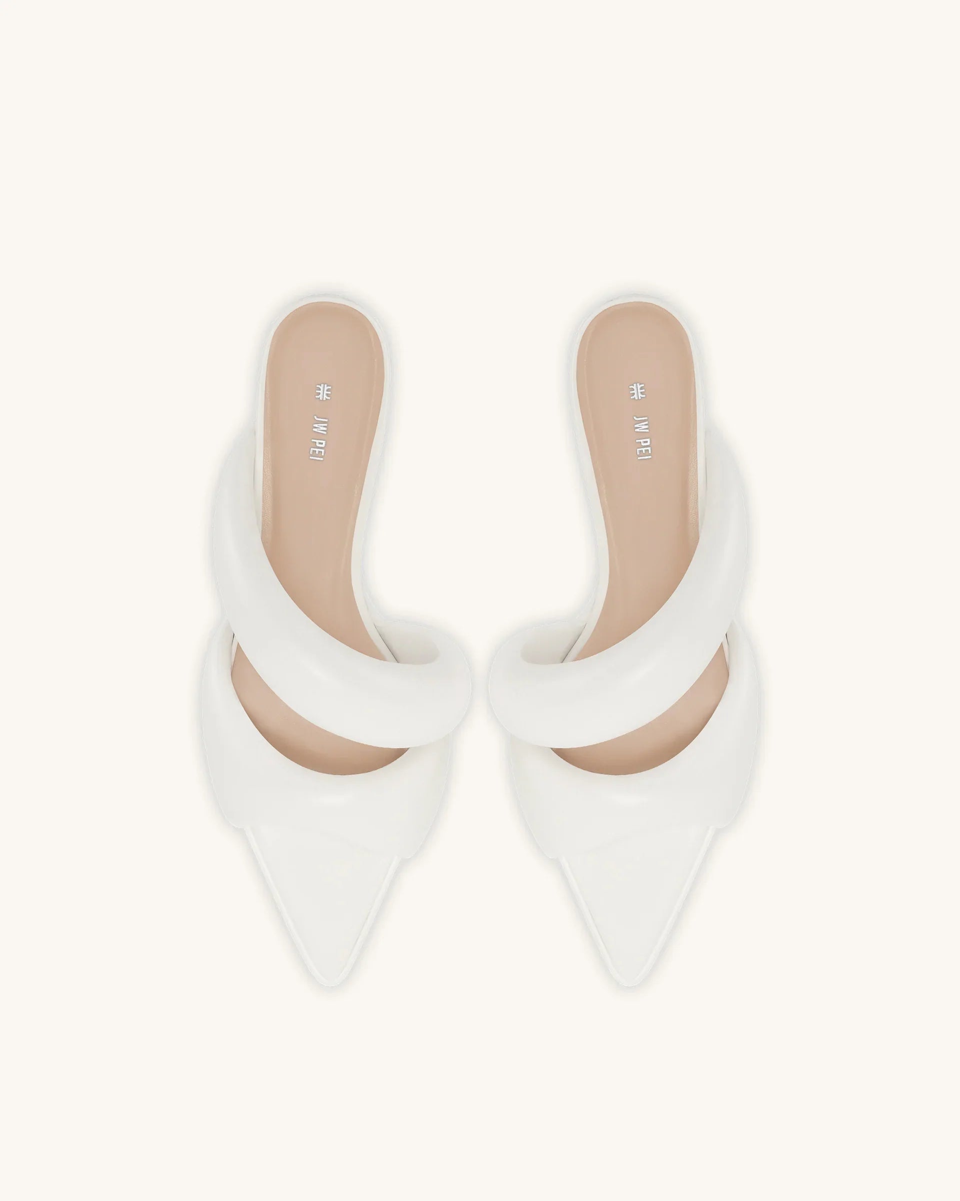 JW PEI Sara Mule - White
