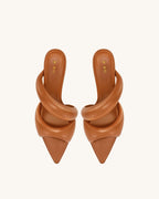 JW PEI Sara Mule - Caramel Brown
