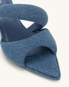 JW PEI Sara Mule Denim - Blue