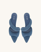JW PEI Sara Mule Denim - Blue