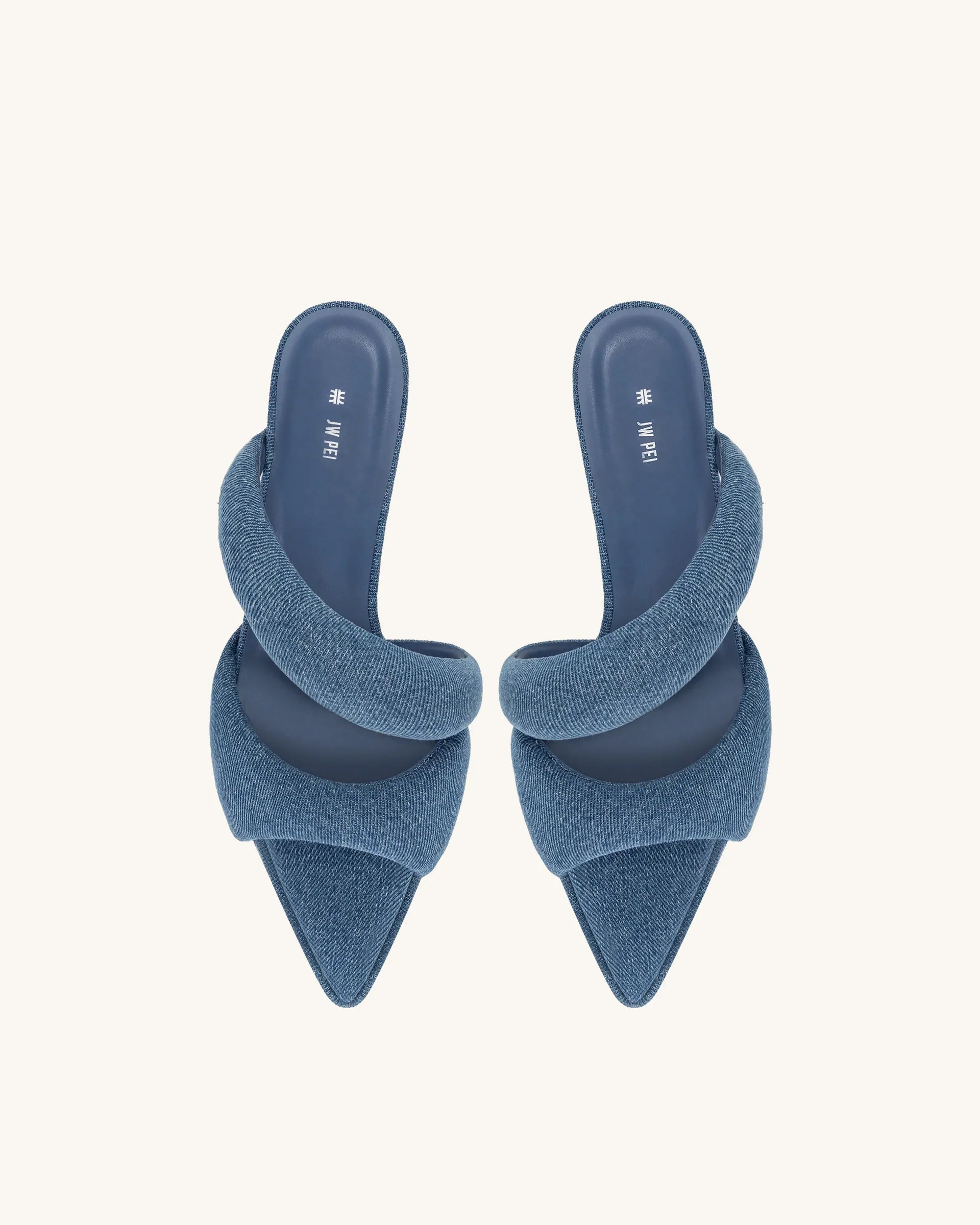 JW PEI Sara Mule Denim - Blue