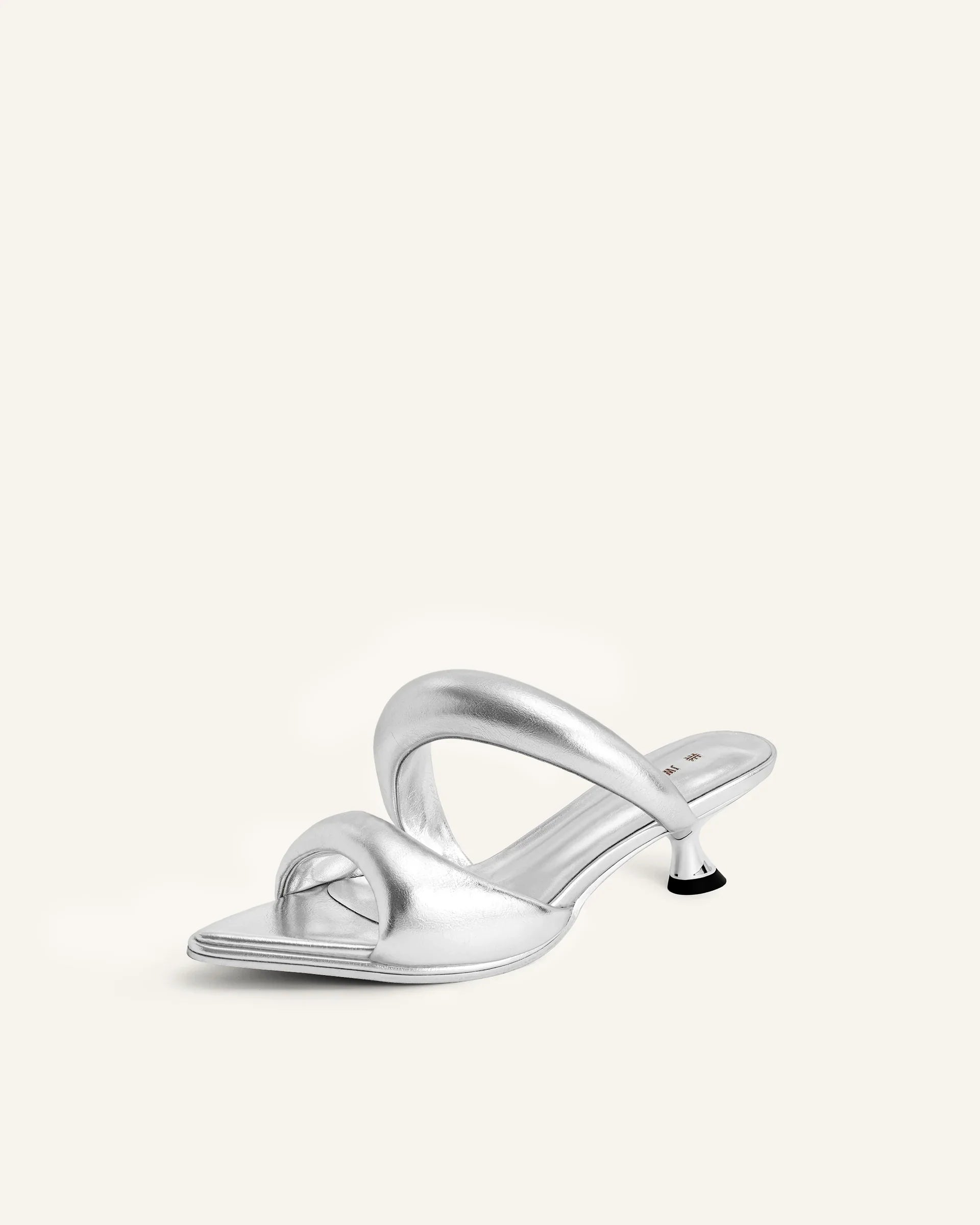 JW PEI Sara Mule - Silver