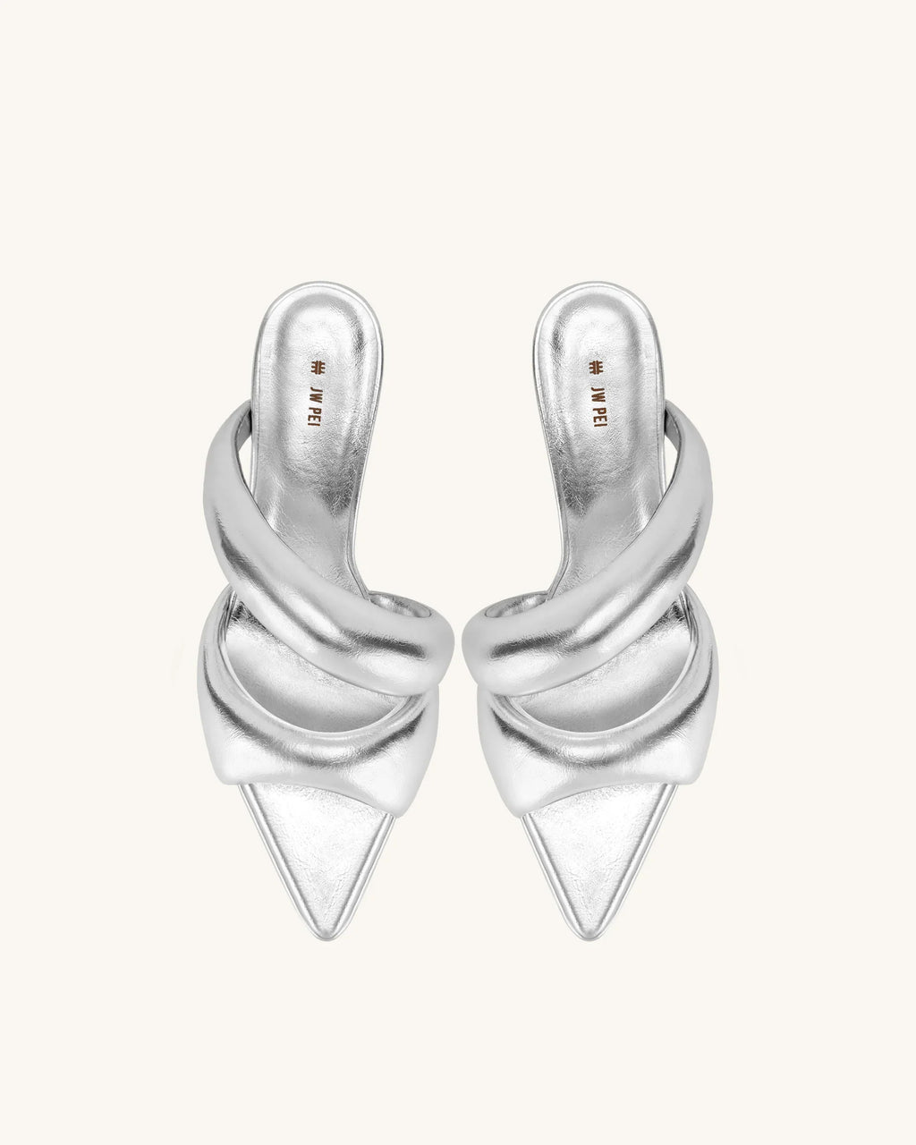 JW PEI Sara Mule - Silver