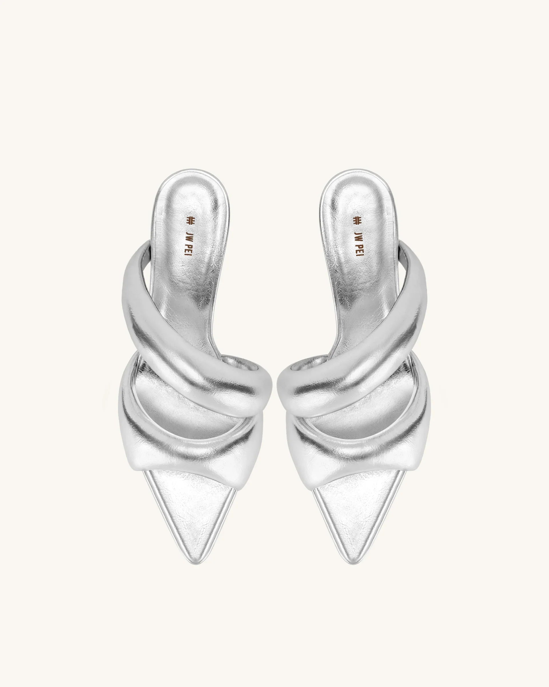 JW PEI Sara Mule - Silver