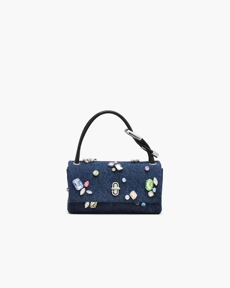 Marc Jacobs The Gem Denim Mini Dual Bag