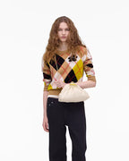 Marc Jacobs The Glam Small Clutch  - Ivory