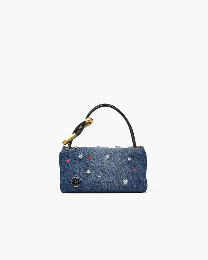 Marc Jacobs The Trinket Charm Denim Mini Dual Bag