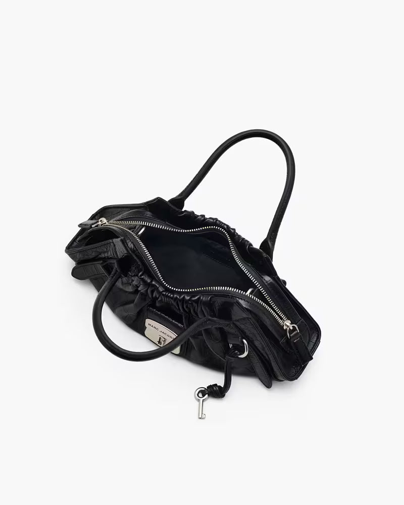 Marc Jacobs The Croc Cristina Small Satchel