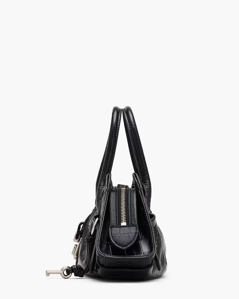 Marc Jacobs The Croc Cristina Small Satchel