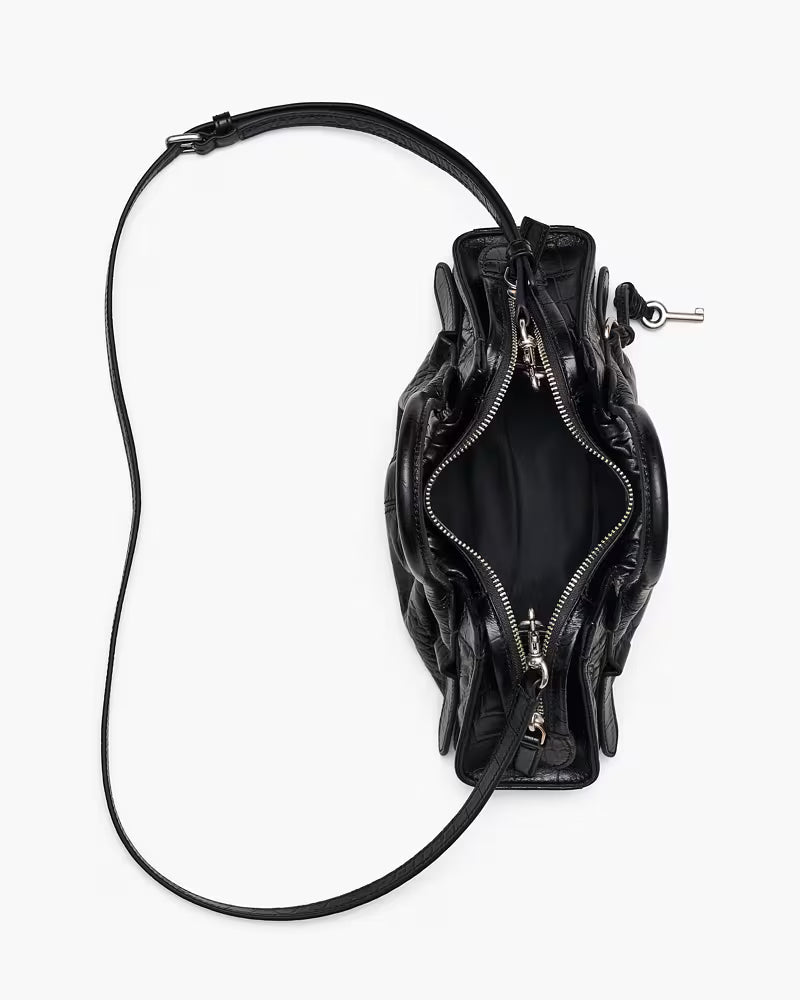 Marc Jacobs The Croc Cristina Small Satchel