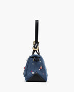 Marc Jacobs The Trinket Charm Denim Large Dual Bag