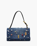 Marc Jacobs The Trinket Charm Denim Large Dual Bag