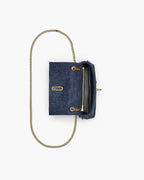 Marc Jacobs The Trinket Charm Denim Dual Chain Mini Bag