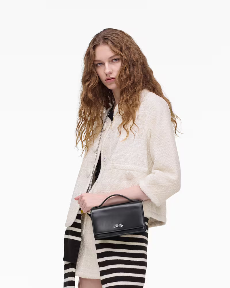 Marc Jacobs The Glam Mirror Mini Bag  -  black