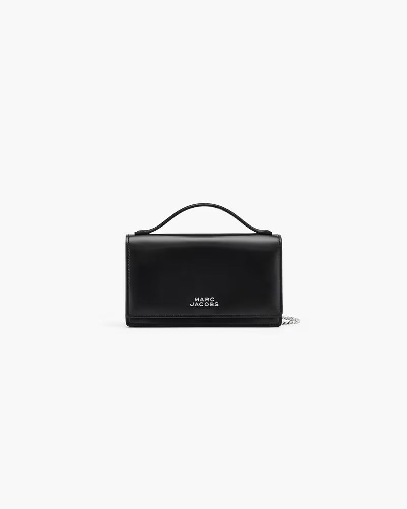 Marc Jacobs The Glam Mirror Mini Bag  -  black