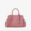 Michael Kors Laila Small Signature Logo Satchel- ROSEWOOD