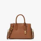 Michael Kors Laila Small Studded Leather Satchel-LUGGAGE
