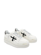 Premiata Zebra-motif Platform Sneakers